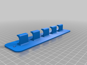einfache Gürtel-rack Gürtel rack 3d print model - Mito3D