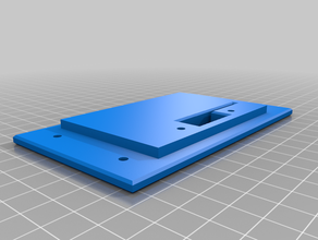 anycubic predator bigtreetech tft24 mounting plate 3d print model - Mito3D