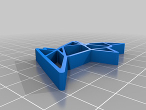 mon personnalisés origami chat personnalisé 3d print model - Mito3D