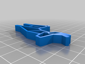 mon personnalisés origami cerf personnalisé 3d print model - Mito3D