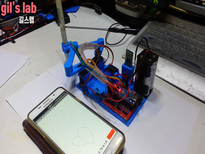 crear doodle robot su smartphone 3d print model - Mito3D