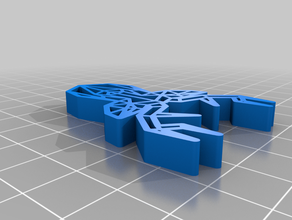 mi personalizados origami cabeza de ciervo personalizado 3d print model - Mito3D