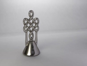knot 2 decoration design art knots math ornament sculpture 3d print model - Mito3D