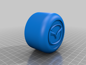 mazda dust cap bearingcap bearingdustcap cx-3 3d print model - Mito3D