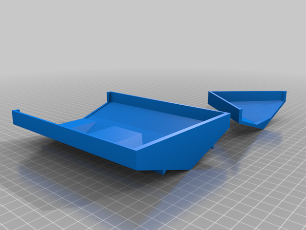 basic boat design 3D print model - Mito3D