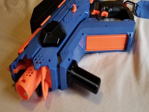nerf rival - perses vertical front grip vfg 3d print model - Mito3D