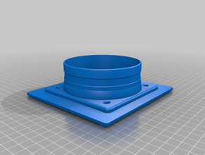 ventilation lid anycubic photon s fume fumes extractor 3d print model - Mito3D