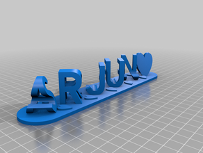 arjun su misura 3d print model - Mito3D