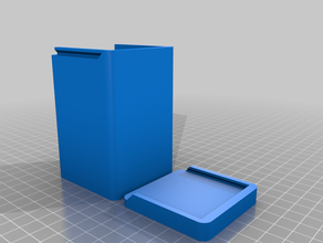 my customized card box 3d print model - Mito3D