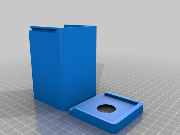 my customized card box 3D print model - Mito3D