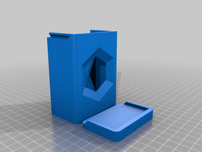 my customized card box 3d print model - Mito3D