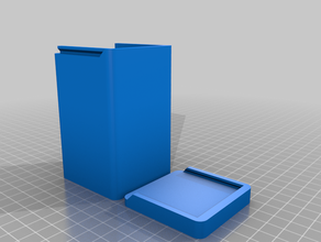 my customized card box 3d print model - Mito3D