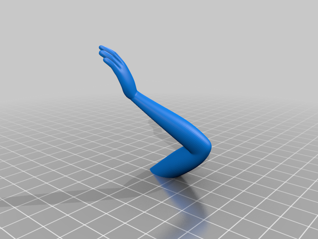 arm left 3D print model - Mito3D