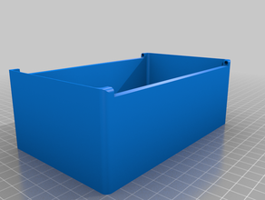 il mio personalizzato cerniera magnetica box su misura 3d print model - Mito3D