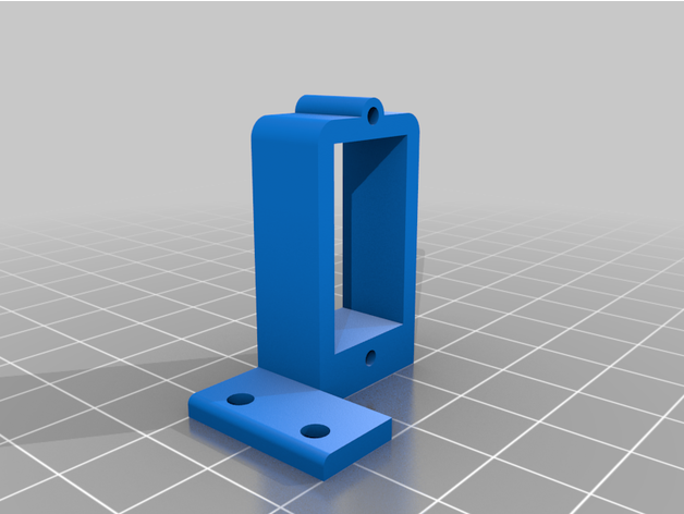 servo halter sg90 micro 3D print model - Mito3D