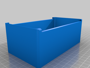 il mio personalizzato cerniera magnetica box su misura 3d print model - Mito3D