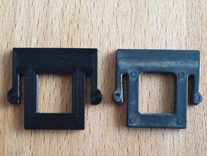 Nummernschild-clip Auto clip Lizenz-Platte Kennzeichen Nummernschild 3d print model - Mito3D