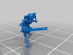 sicarian óxido stalker - admech dp 40k warhammer 3d print model - Mito3D