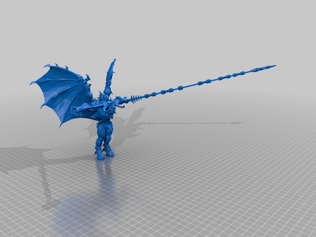 felfurion - büyük daemon khorne 40k kaos daha fazla 3D print model - Mito3D