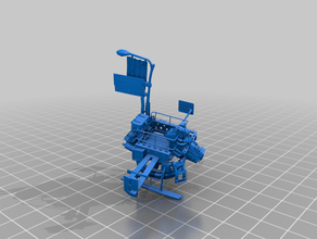 araç çamur kaptan - post apoc tnt 3d print model - Mito3D