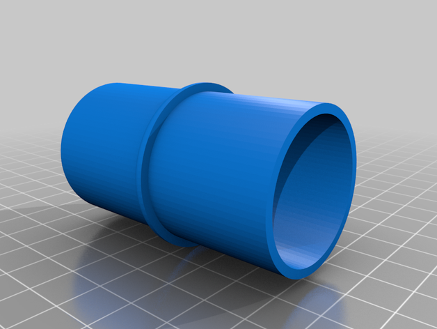 adapter bosch pbd40 hose pbd vacuum 3D print model - Mito3D