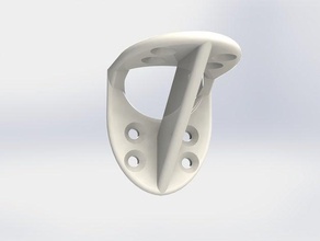 Angle de 90 degrés support angle fixation overengineered 3d print model - Mito3D