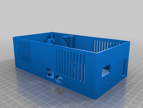 skr mini v11 case mosfet + 50mm fan am8 mount bigtreetech desk 3d print model - Mito3D
