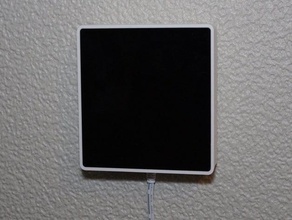 pi 2 - pisquare en la pared de raspberry hyperpixel caso pantalla montaje pimoroni 3d print model - Mito3D
