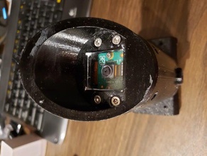 security cam - hardened-version Sicherheits-Kamera 3d print model - Mito3D