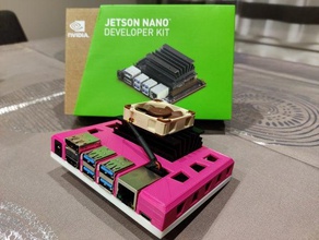 nvidia jetson nano estojo compacto 3d print model - Mito3D