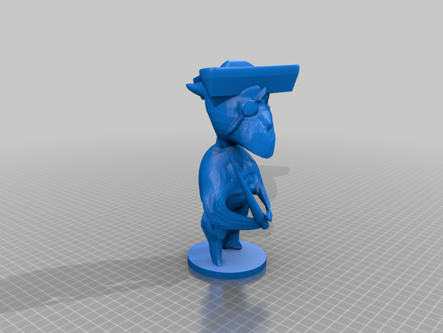 pirate 3D print model - Mito3D