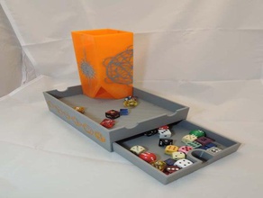 magnetische Würfel-Turm box-Speicher openscad 3d print model - Mito3D