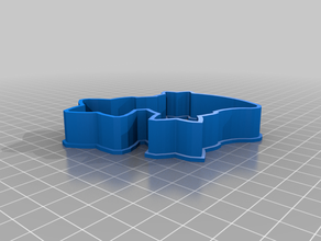 estrelas de cluster cortador cookie 3d print model - Mito3D