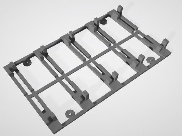 arduino uno storage rack 3D print model - Mito3D