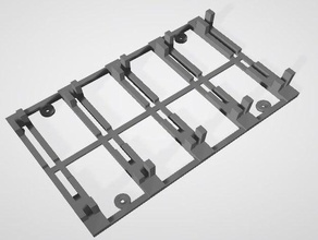 arduino uno rack de stockage 3d print model - Mito3D