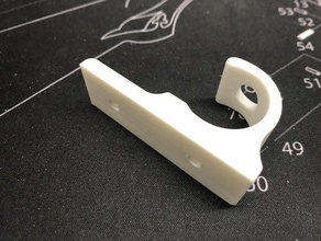 doccia spruzzatore tubo gancio 3d print model - Mito3D