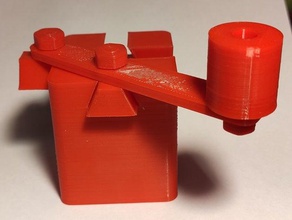 rotation toy kreciolek 3d print model - Mito3D