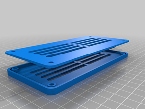 vent kullanmak karbon filtre alımı özel kasa benim özelleştirilmiş 3d print model - Mito3D