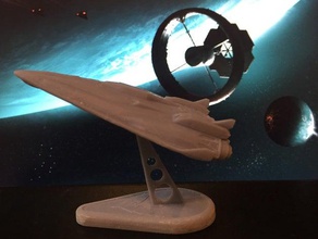 elite dangerous ship mount plate elitedangerous 3d print model - Mito3D
