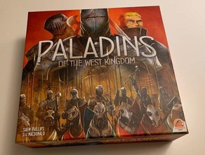paladins west kingdom boardgame boardgames insert inserts 3d print model - Mito3D