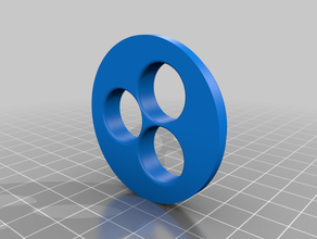 motor phase wire grommet 17mm dia 3d print model - Mito3D