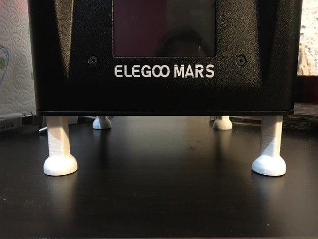 elegoo marte extensión del pie 3D print model - Mito3D