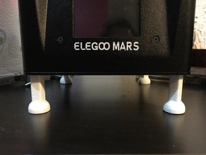 elegoo mars uzantısı ayak 3d print model - Mito3D