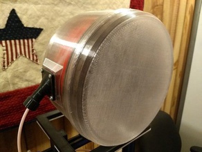 abgedeckt spool-Halter filament spool holder Schutz vor Feuchtigkeit spoolholder vase vase-Modus 3d print model - Mito3D
