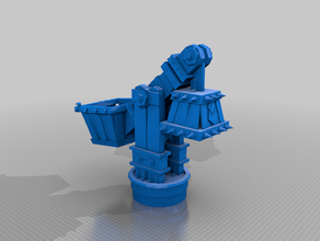 orc bigchukka catapult - mow gubbins manowar orcs 3d print model - Mito3D