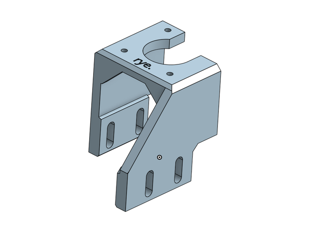 z axis motor mount nema17 40mm extrusion bracket cr10 creality 3D print model - Mito3D