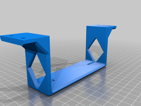 ssr box frame mount heated bed keenovo 3d print model - Mito3D