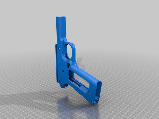 colt 1911 all parts stl frame gun 3D print model - Mito3D