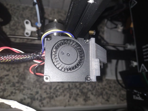 cooling system ender 3 hotend 3D print model - Mito3D