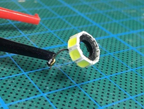 soldering aid 8 smd led 3d print model - Mito3D